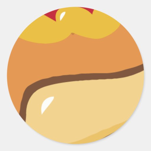 FAST FOOD HOT DOG CARTOON KETCHUP MUSTARD MEALS SN STICKER