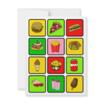 Fast Food Junkie invitation