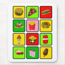 Fast Food Junkie mousepad