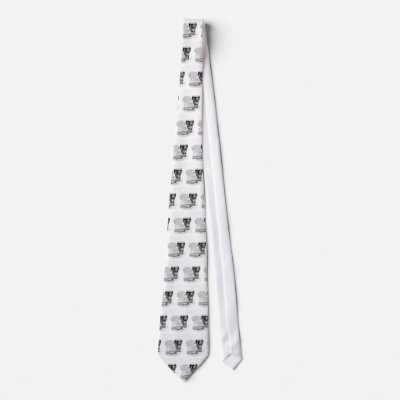 FAST FOOD LOVER'S TIE by BLUEPUPPYCARDS