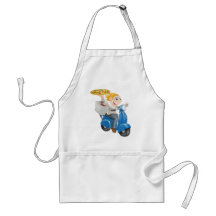Fast food pizza delivery aprons