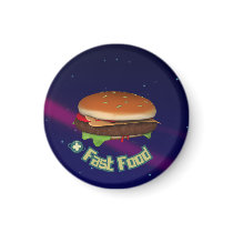 Fast Food Planet Magnets Pour Réfrigérateur