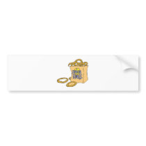 fast food side of onion rings bumper sticker
