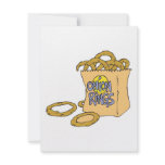 fast food side of onion rings invitations