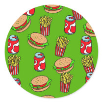 Fast Food Wallpaper Stickers
