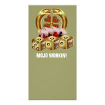 Fast Luck Photo Greeting Card