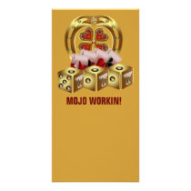 Fast Luck Photo Greeting Card