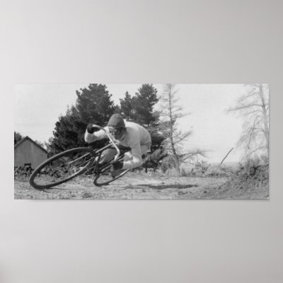 fast old bike. posters by wreksalot