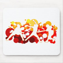 Fast Pitch Softball Players Mousepad