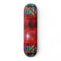 Fast red Skateboard