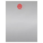 Fast. Rush. Symbol in Red on Grey. Custom flyers