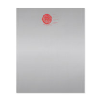 Fast. Rush. Symbol in Red on Grey. Flyers