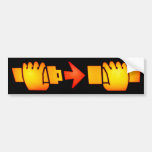 Fasten Seat Belt Sign Bumper Sticker