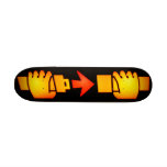 Fasten Seat Belt Sign Skateboard Mini
