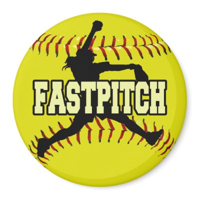 Fastpitch Magnets by dgpaulart