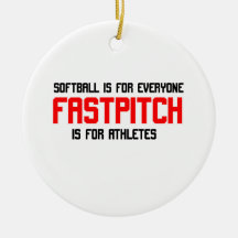 FastPitch Ornaments