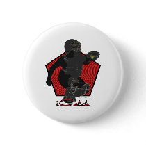 Fastpitch Softball Catcher Button