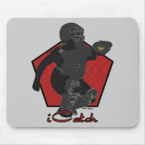Fastpitch Softball Catcher Mousepad