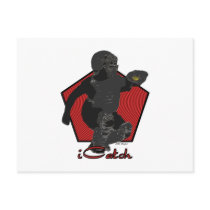 Fastpitch Softball Catcher Postcard