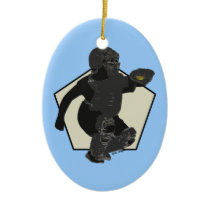 Fastpitch Softball Catcher's Ornament