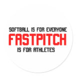 FastPitch Sticker