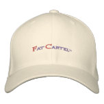 Fat Cartel embroidered cap. (Off White) embroidered hats