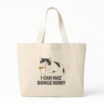 Fat Cat Canvas Bag