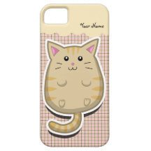 Fat Cat iPhone 5 Case