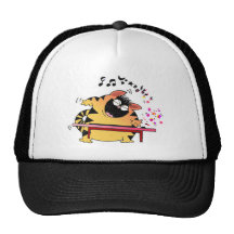 Fat Cat Play Keyboard Hats