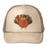 Fat Cute Turkey Mesh Hats
