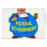Fat Federal Government Pig cards