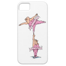 Fat Guys in Pink Tutus Ballet Cartoon