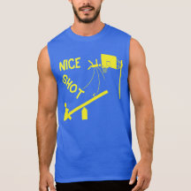 Fat Joke Sleeveless Shirt