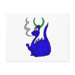 Fat Little Dragon Post Card