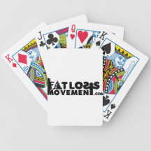 Fat Loss Movement Merchandise Poker Cards