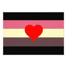 Fat Lovers Pride Flag Custom Invite