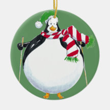 Fat Penguin ornament