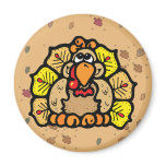 fat turkey magnets
