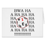 Fatal Roll Greeting Card