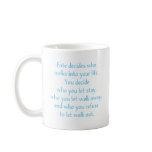 Fate decides who walks into your life. mugs