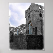 Fates on the Castle Wall Posters