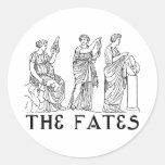 Fates Round Stickers