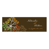 fatfatin Autumn Trees Thank You Gift Tag