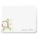 fatfatin Baby Girl Pea in Pod Thank You Card Announcements