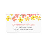fatfatin Daisy Pop Sweet Pink Address Labels