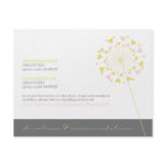 fatfatin Dandelions Love 05 Custom Info Card Announcements