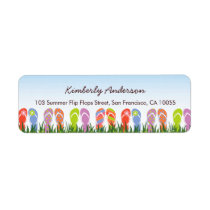 fatfatin Flip Flops Fun In The Sun Address Labels