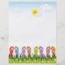 fatfatin Flip Flops Fun In The Sun Custom Flyer