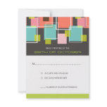 fatfatin Fun Retro Cubes 03 RSVP Card
