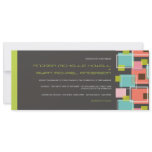 fatfatin Fun Retro Cubes 03 Wedding Invitation